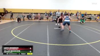 Round 3 - Jadyn Henderson, Eastside Youth Wrestling vs William Branscomb, Hard Rock Rams