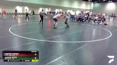 285 lbs Round 1 (6 Team) - Jaxson Boyd, Iowa Black vs Carter Sparks, Storm Wrestling