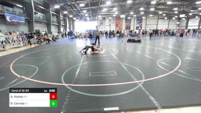 100 lbs Consi Of 32 #2 - Austin Hayes, MD vs Riley Correal, NJ