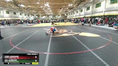 115 lbs Cons. Round 3 - Jude Leingang, MATPAC Wrestling - ND vs Ian Lehrman, Fossil Ridge/Bear Cave