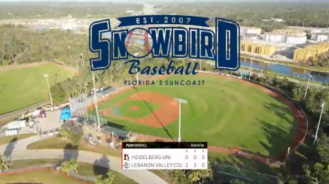 Lebanon Valley Col vs. Heidelberg Uni - 2023 Snowbird Baseball