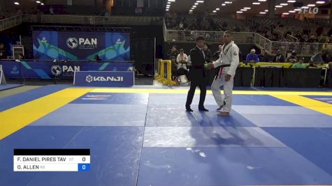 FRANCISCO DANIEL PIRES TAVARES vs OCTAVIUS ALLEN 2024 Pan Jiu Jitsu IBJJF Championship
