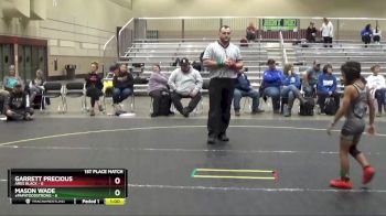 50 lbs Finals (2 Team) - Garrett Precious, ARES Black vs Mason Wade, #papatoddstrong