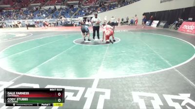 5A-285 lbs Cons. Round 1 - Cody Stubbs, Hillsboro vs Dale Farness, Centennial