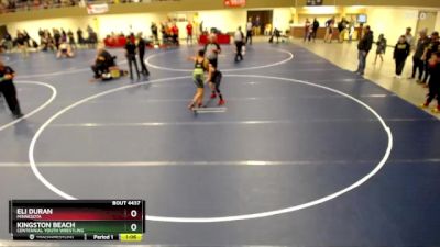 135 lbs 5th Place Match - Kingston Beach, Centennial Youth Wrestling vs Eli Duran, Minnesota