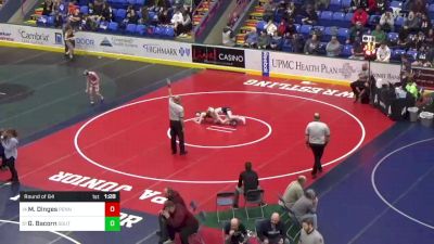 82 lbs Round Of 64 - Max Dinges, Penns Valley vs Garrett Bacorn, South Williamsport