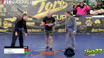 Emily Pross vs Brianna DeDeaux 2023 Toro Cup 27