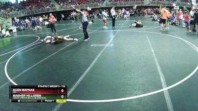 112 lbs Cons. Round 1 - Cael Krueger, Siouxland Wrestling Academy vs Tanner Snyder, Junior Titans Wrestling Club