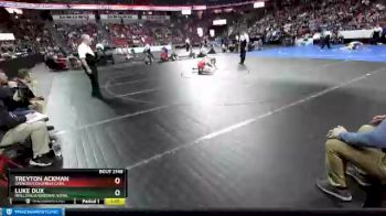 D2-120 lbs Semifinal - Treyton Ackman, Spencer/Columbus Cath. vs Luke Dux, Neillsville/Greenw./Loyal