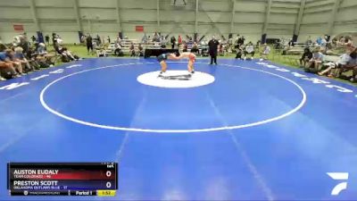 145 lbs Semis & 3rd Wb (16 Team) - Auston Eudaly, Team Colorado vs Preston Scott, Oklahoma Outlaws Blue