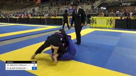 MARTINA MOLES E PAULA LEAL vs ALISON BLAIR STIEGLER 2024 Pan Jiu Jitsu IBJJF Championship