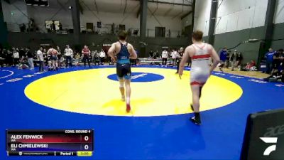 150 lbs Cons. Round 4 - Alex Fenwick, WA vs Eli Chmielewski, WA