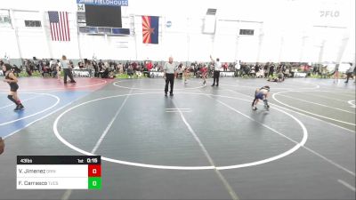 43 lbs Consolation - Vincent Jimenez, Grindhouse vs Frankie Carrasco, Tucson Cyclones