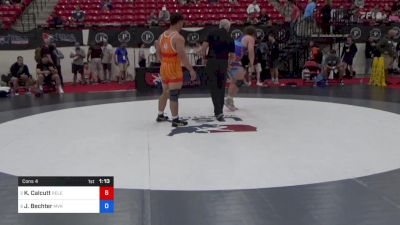 110 kg Cons 4 - Kai Calcutt, Relentless Training Center vs James Bechter, MVKWA Patriot Wrestling Club