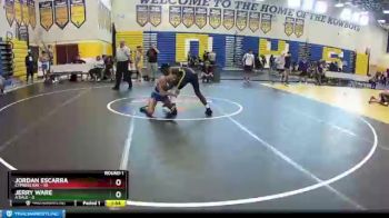 120 lbs Round 1 (8 Team) - Jordan Escarra, Cypress Bay vs Jerry Ware, A`Dale