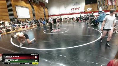 120 lbs Cons. Round 5 - Cody Dunham, Sheridan vs Cannon Boren, Thermopolis