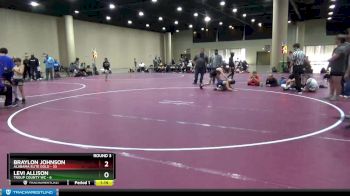 80 lbs Round 3 (6 Team) - Braylon Johnson, Alabama Elite Gold vs Levi Allison, Troup County WC