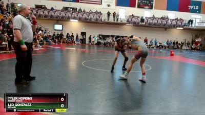 126 lbs Semifinal - Leo Gonzalez, McNary vs Tyler Hopkins, Forest Grove