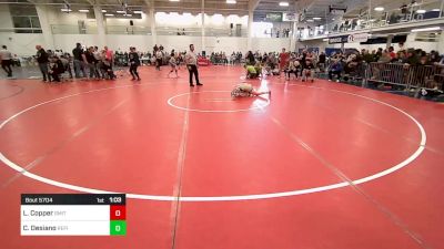 94 lbs Final - Lucas Copper, Smitty's Wrestling Barn vs Cole Desiano, Refinery WC