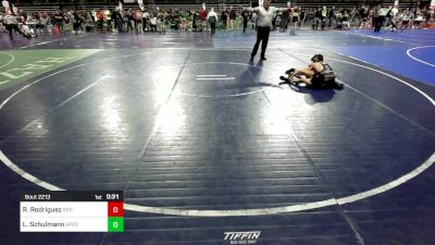 120 lbs Quarterfinal - Robert Rodriguez, Red Nose vs Levi Schulmann, Apex