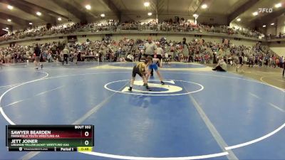 55 lbs Cons. Round 2 - Sawyer Bearden, Marshfield Youth Wrestling-AA  vs Jett Joiner, Lebanon Yellowjacket Wrestling-AAA 