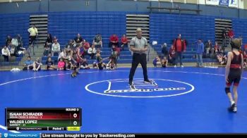 68 lbs Round 3 (4 Team) - Wyatt Melchi, Garrett vs Landon Woessner, Indian Creek B (small)