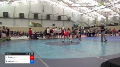 65 kg Consi Of 64 #2 - Julian Flores, Pennsylvania RTC vs Ryan Leisure, Cyclone Regional Training Center