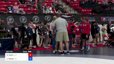 55 kg Round 2 - Saxton Scott, Team Idaho Wrestling Club vs Jayden Raney, Union County High School Wrestling