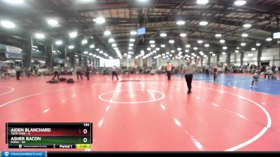 130 lbs Rd# 9- 2:15pm Saturday Final Pool - Asher Bacon, POWA vs Aiden Blanchard, Team Ohio