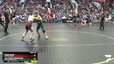 85 lbs Semifinal - Darren Honkala, U.P. Elite Wrestling vs Emma Mantei, Dundee WC