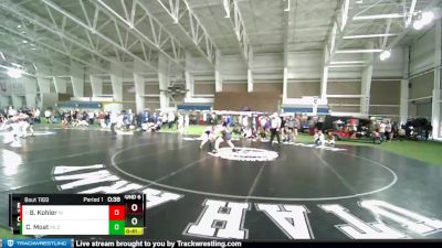 120 lbs Cons. Round 6 - Benjamin Kohler, Wasatch vs Camden Moat, Millard