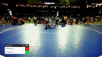 85 lbs Round Of 16 - Jax Paranto, Delsea vs Derick Peters, BBYC Bulldogs