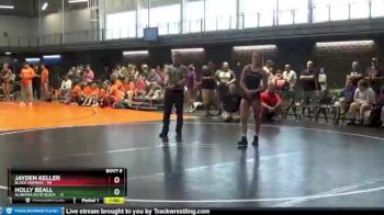 110 lbs Round 2 (10 Team) - Jayden Keller, Black Mambas vs BRYNNA KEYS, Alabama Elite Black&nbsp;