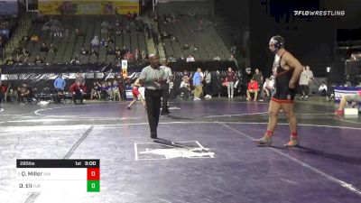 285 lbs Consolation - Quinn Miller, Virginia vs David Eli, Purdue