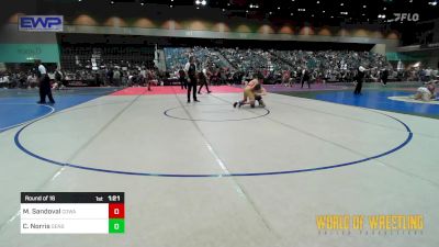 115 lbs Round Of 16 - Madden Sandoval, COWA vs Christopher Norris, Gensaw Elite