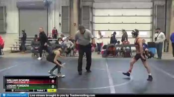 76 lbs Round 1 (4 Team) - William Schork, Junior Terps Xtreme vs Logan Forgath, Scorpions