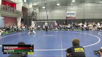 95 lbs Finals (8 Team) - Axle Ritchie, Tennessee Red vs Blake Ramaeker, Montana Maroon