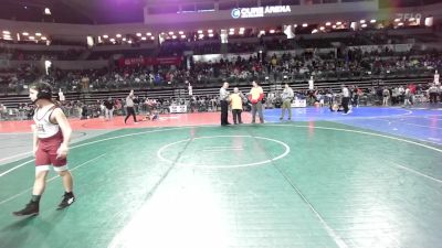 100 lbs Round Of 16 - James Roberto, Westwood vs Joaquin Umbriac, Morristown