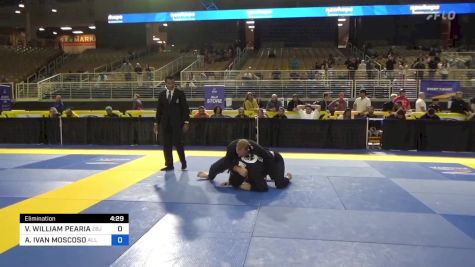 VERNON WILLIAM PEARIA vs ALFREDO IVAN MOSCOSO 2024 Pan Jiu Jitsu IBJJF Championship