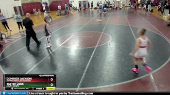 77 lbs Quarterfinal - Dominick Jackson, Summit Wrestling Academy vs Tayten Zens, South Dakota