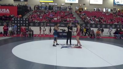 65 kg Cons 8 #2 - Celina Cooke, Colorado Mesa Wrestling Club vs Ana Luciano, New York Athletic Club