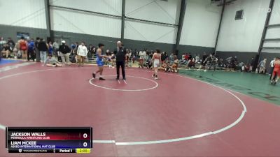 132 lbs Semifinal - Jackson Walls, Peninsula Wrestling Club vs Liam McKee, Askeo International Mat Club