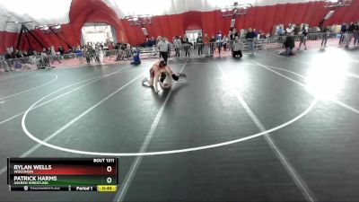 165 lbs Cons. Semi - Rylan Wells, Wisconsin vs Patrick Harms, Askren Wrestling