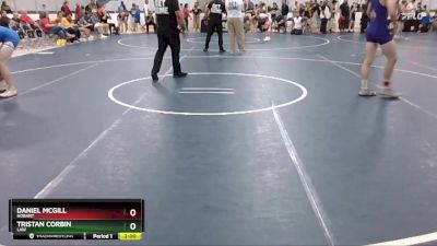 135 lbs Cons. Round 4 - Tristan Corbin, LAW vs Daniel McGill, Hobart