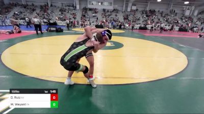 132 lbs Round Of 64 - Dominic Ruiz, NV vs Mason Weyant, PA