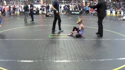 54 lbs Quarterfinal - Julian Szatkowski, Plainwell WC vs Zavier Blakeman, Mat Psychos