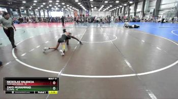 92 lbs Rd# 6- 9:00am Saturday Final Pool - Nickolas Valencia, Team New Mexico vs Zayd Muhammad, Olympia