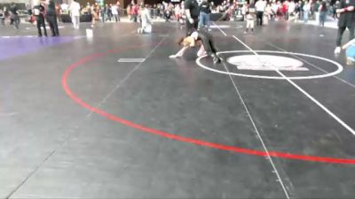 77-81 lbs 5th Place Match - Abigail Romero, Whatcom Wrestling Academy vs Hannah Johnson, Askeo International Mat Club