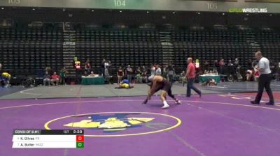 149 lbs Consi of 8 #1 - Khristian Olivas, Fresno State vs Alex Butler, Missouri