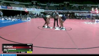 285 lbs Semis & 1st Wrestleback (8 Team) - Milo Frederick, Bethel vs Ed Vincent, St. Augustine Prep